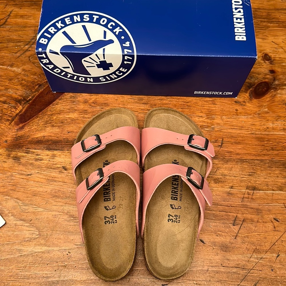 Birkenstocks Sydney Birko-Flor (Color: Rose)